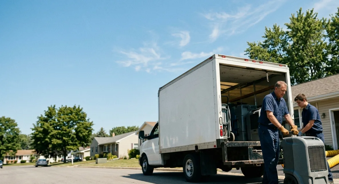 Water Damage Cleanup in Bascom, OH near me